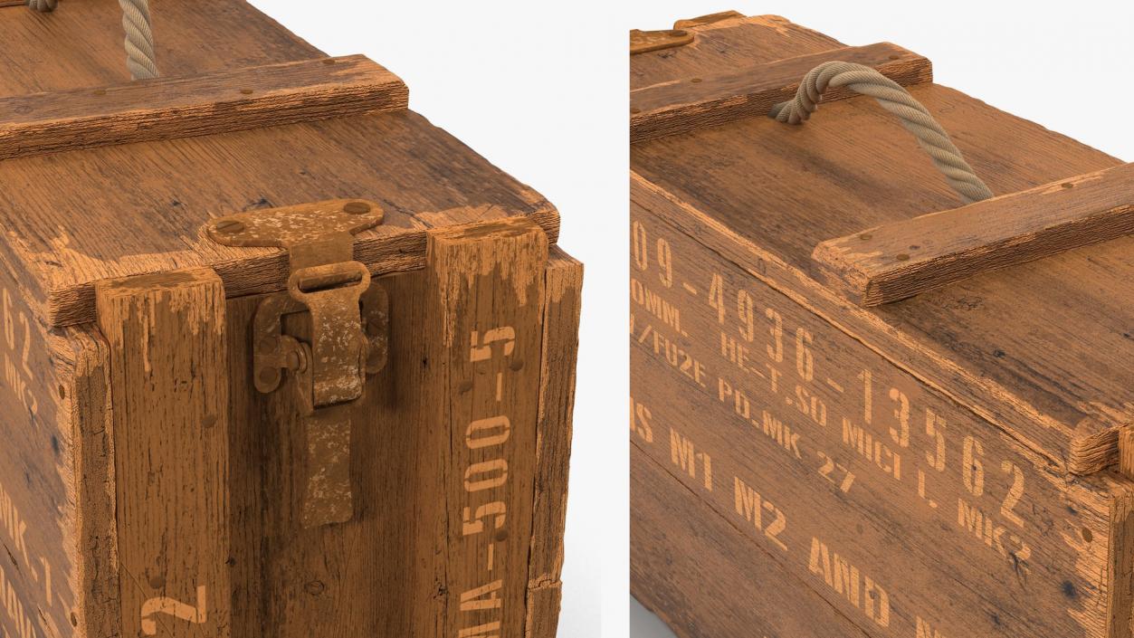 Ammo Crates Collection 3 3D model