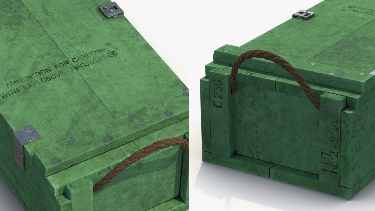 Ammo Crates Collection 3 3D model