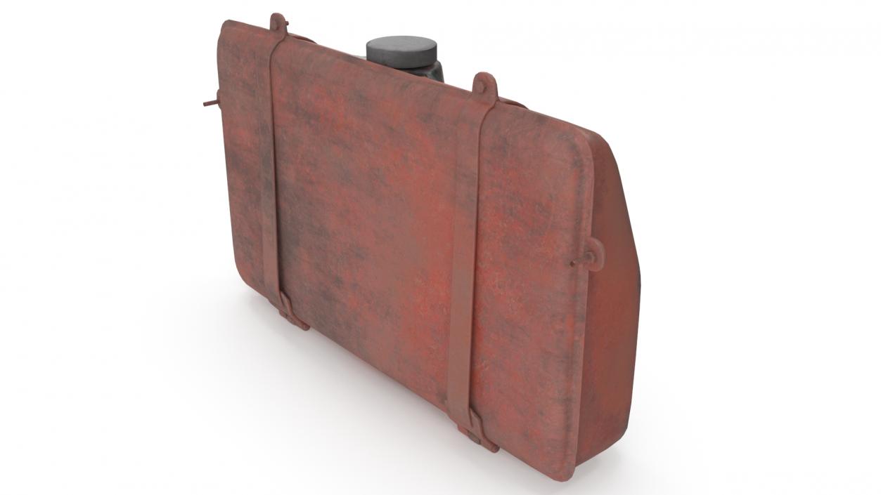 Rusty Gas Tank 3D model