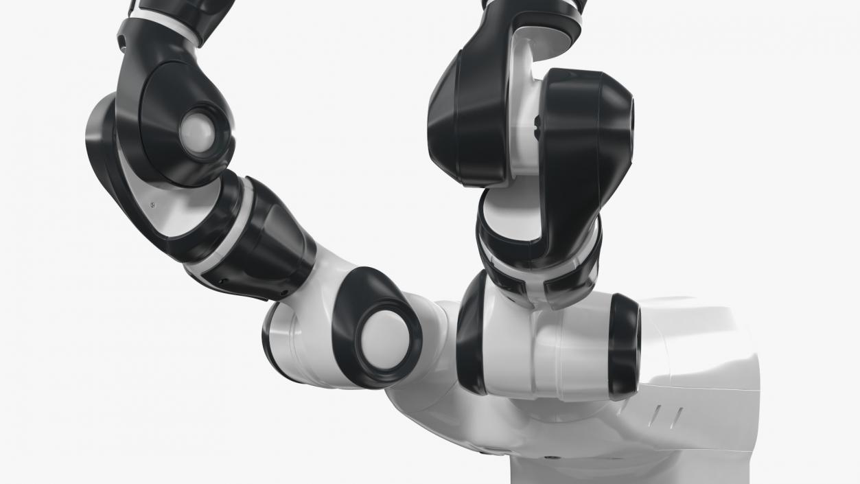 3D Dual Arm Collaborative Robot model