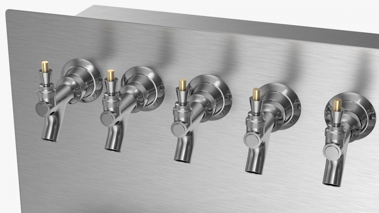 Wall Mount Beer Dispensers Collection 3D