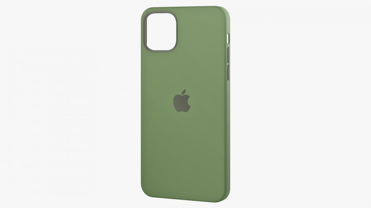 iPhone 12 Pro Max Silicone Case Cyprus Green 3D model