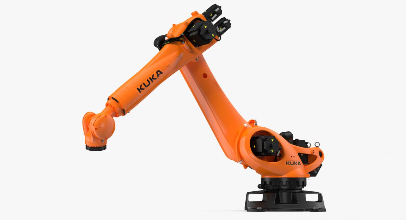 Kuka KR 210 R3100 Ultra Rigged for Maya 3D model