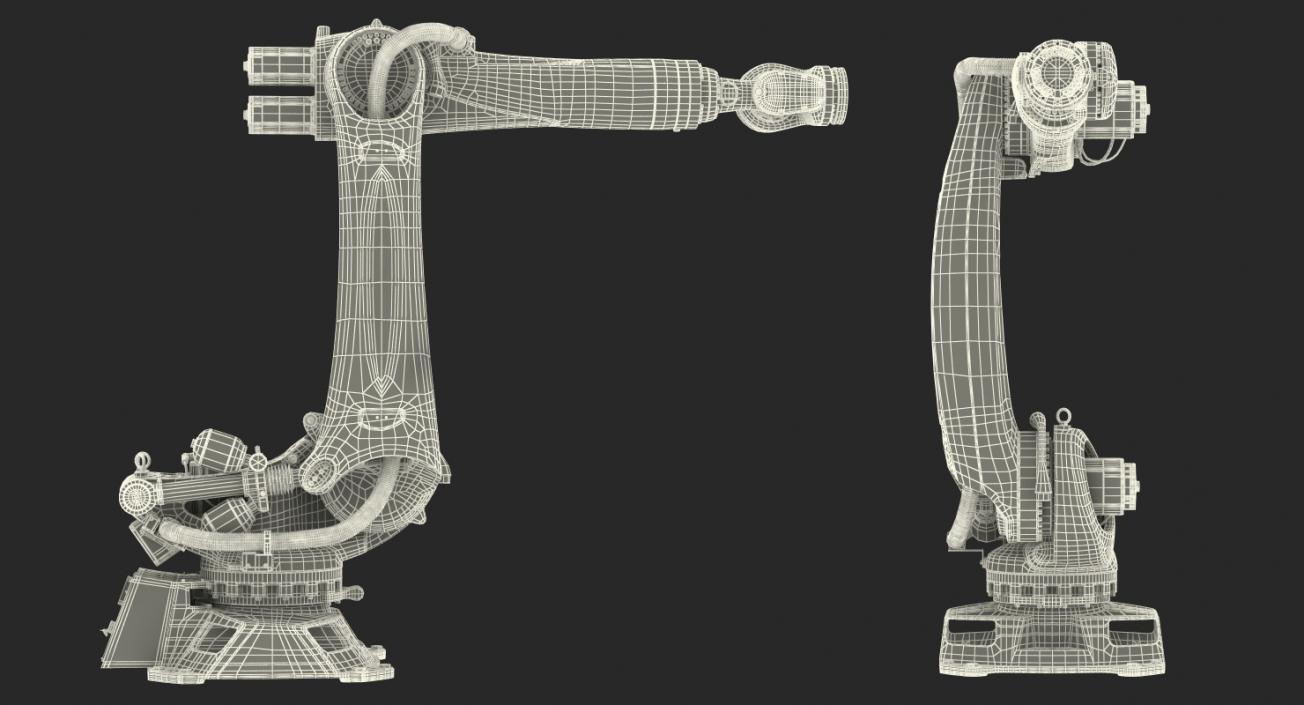 Kuka KR 210 R3100 Ultra Rigged for Maya 3D model