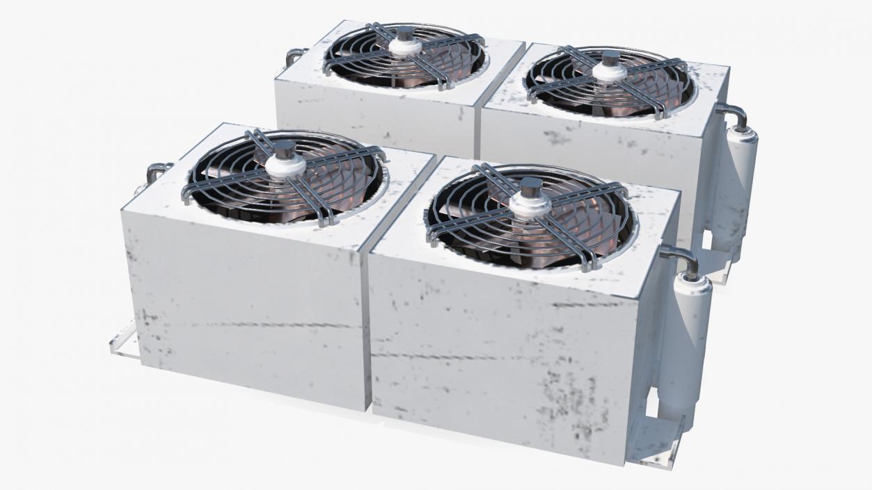 3D model Industrial HVAC Unit