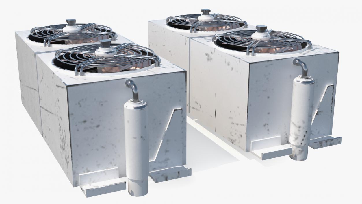 3D model Industrial HVAC Unit