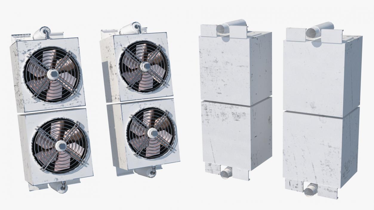 3D model Industrial HVAC Unit