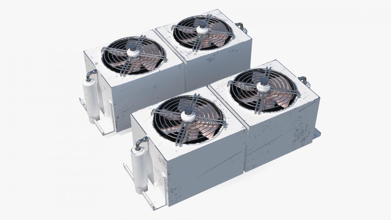 3D model Industrial HVAC Unit