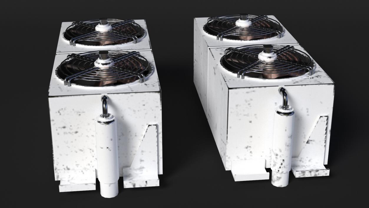 3D model Industrial HVAC Unit