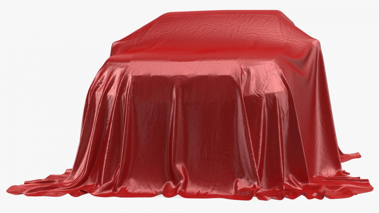 SUV Cover Material Protection 3D model