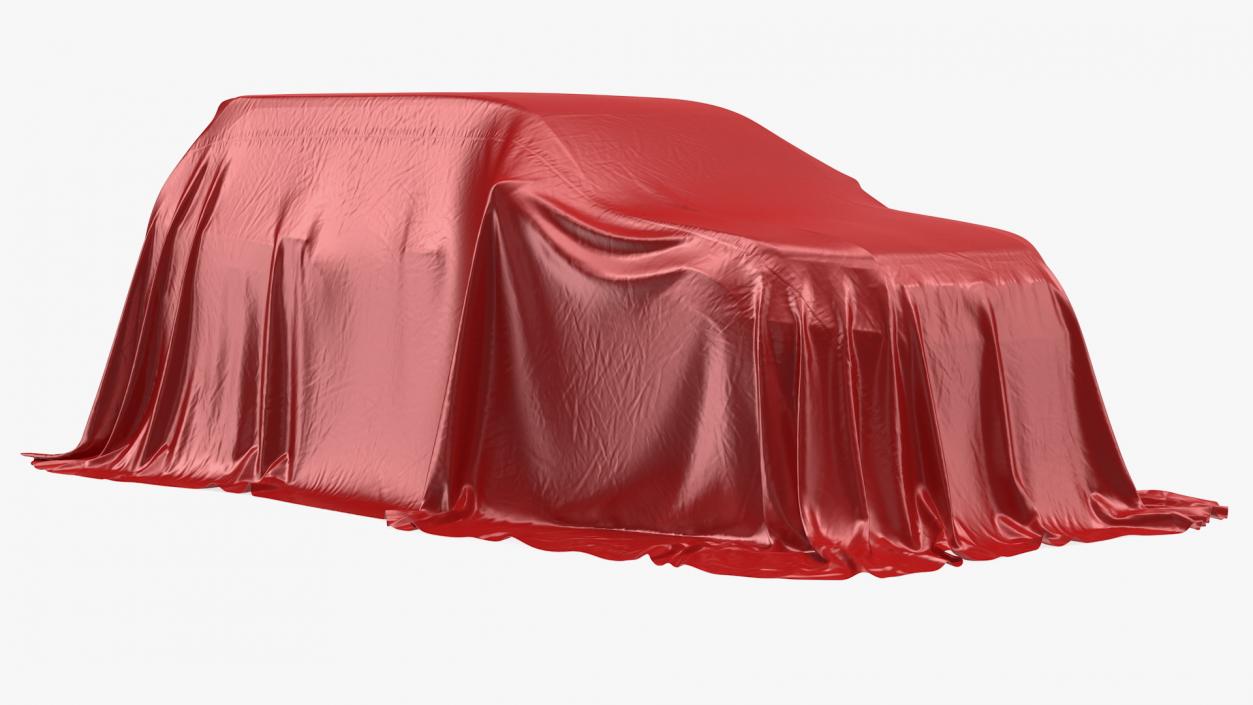 SUV Cover Material Protection 3D model