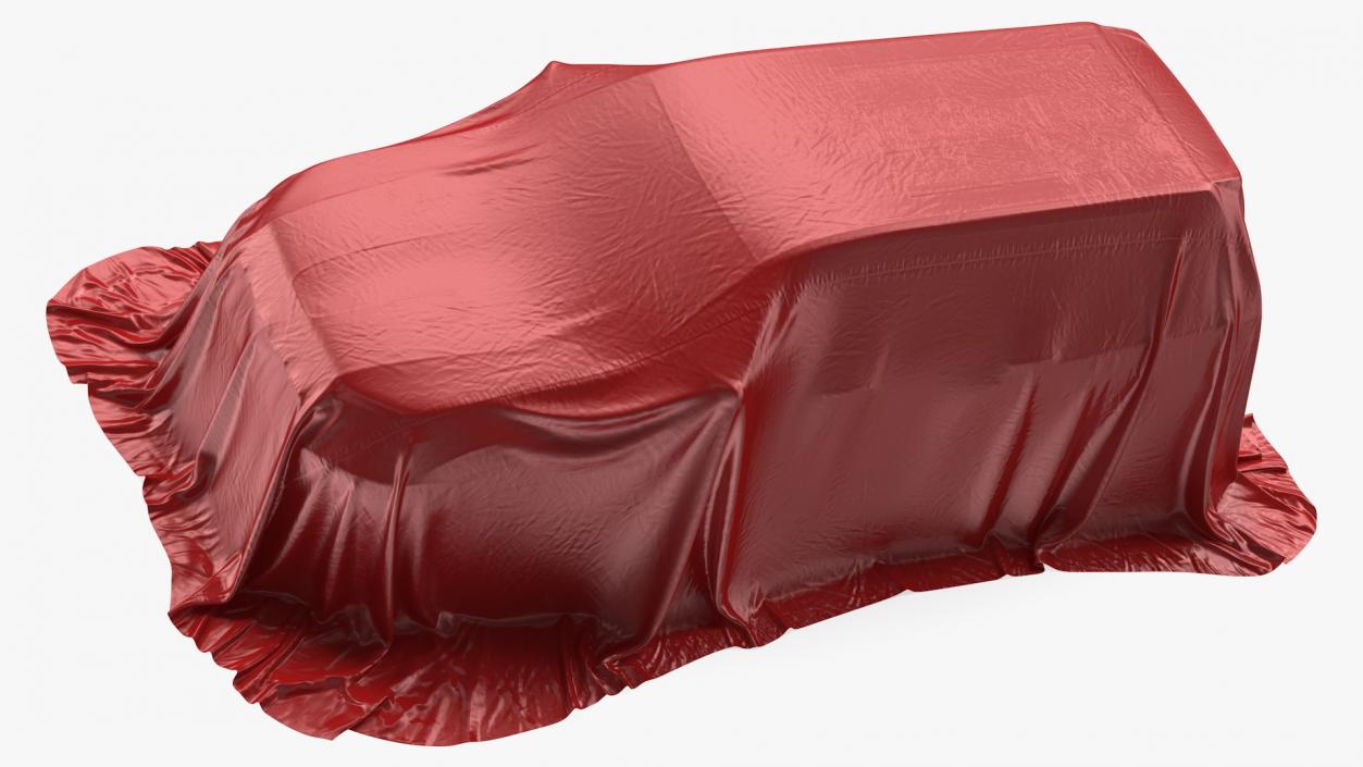 SUV Cover Material Protection 3D model