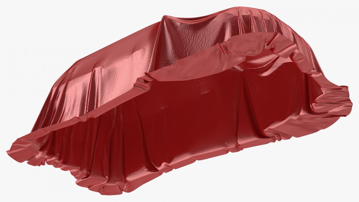 SUV Cover Material Protection 3D model