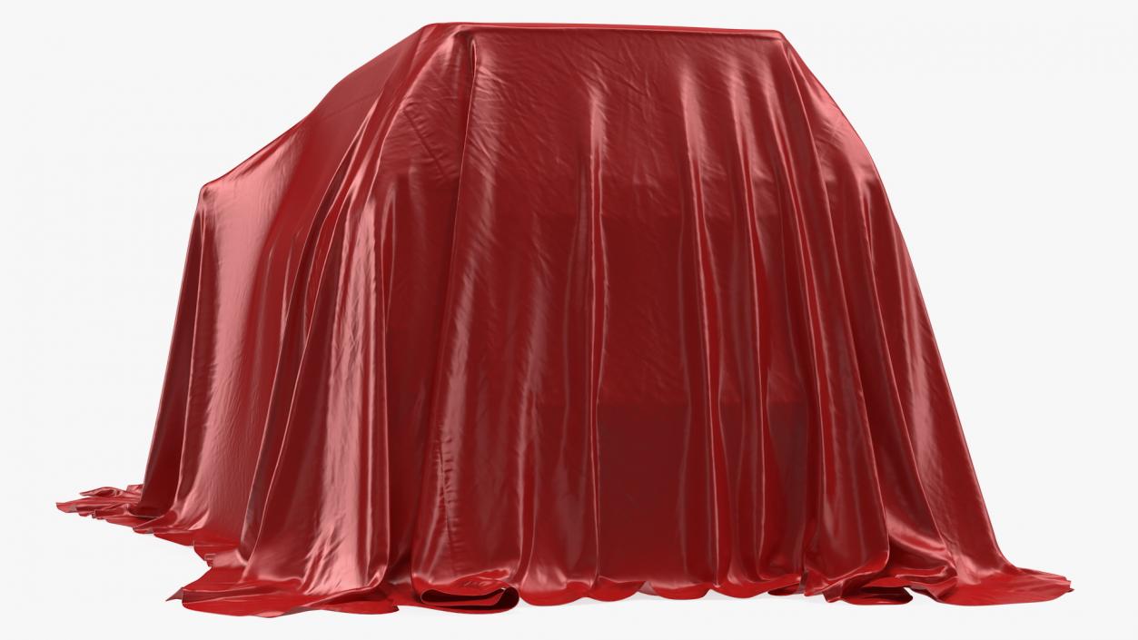 SUV Cover Material Protection 3D model