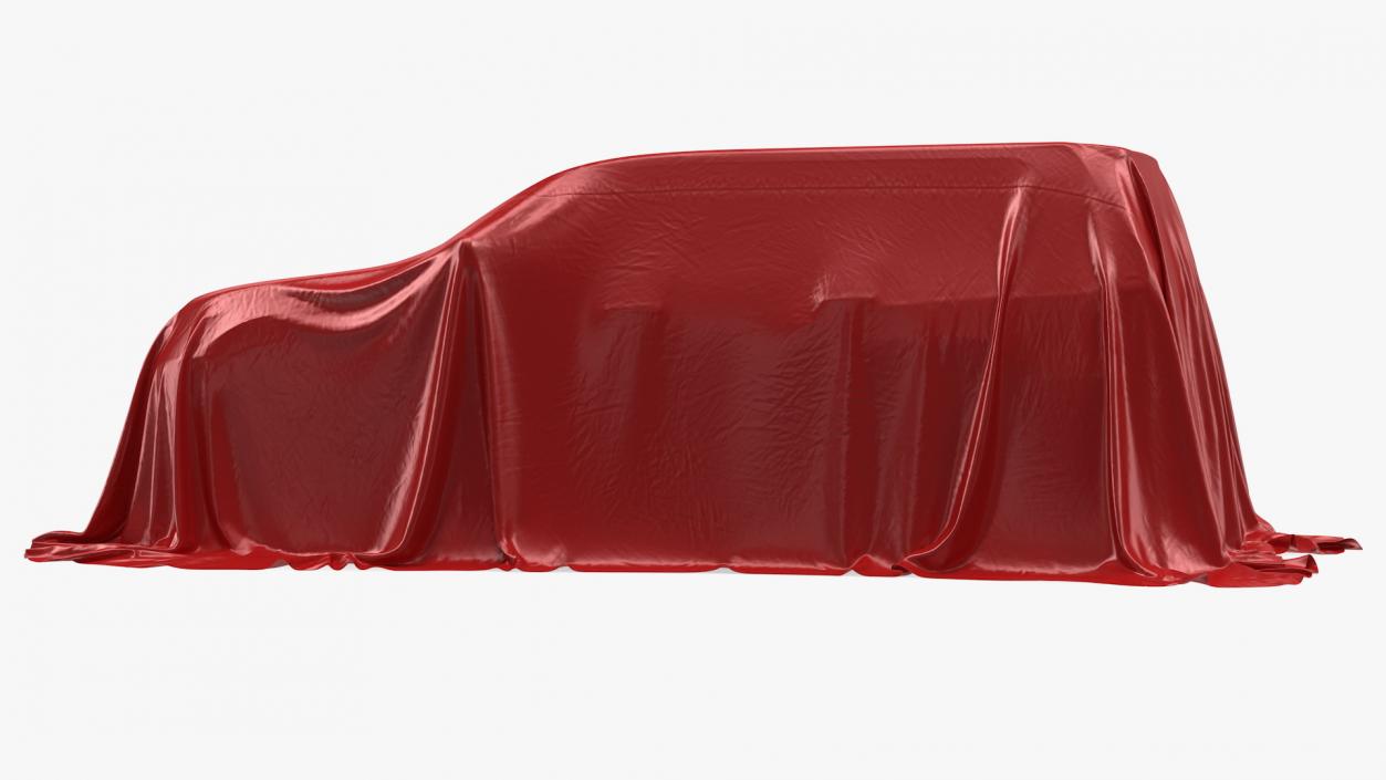 SUV Cover Material Protection 3D model