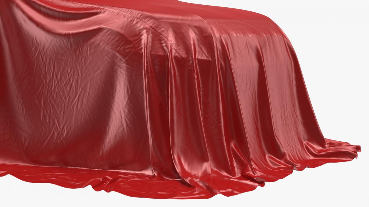 SUV Cover Material Protection 3D model