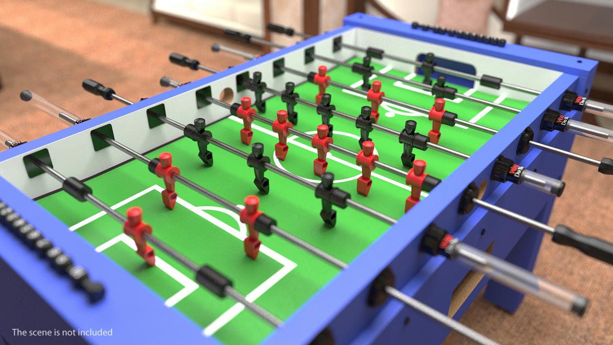 Foosball Table Generic 3D