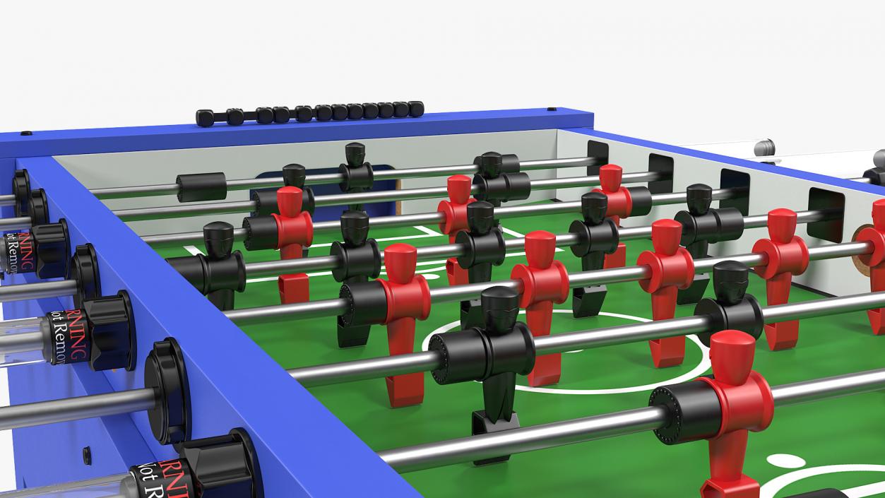 Foosball Table Generic 3D