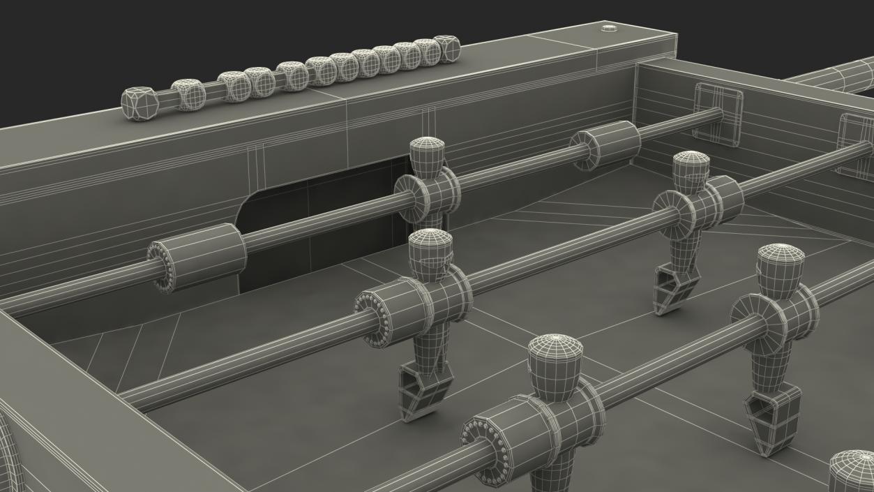 Foosball Table Generic 3D