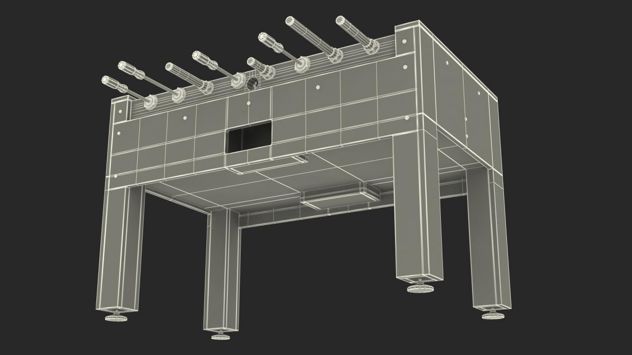 Foosball Table Generic 3D