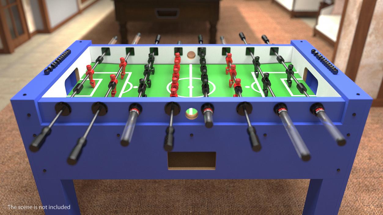 Foosball Table Generic 3D