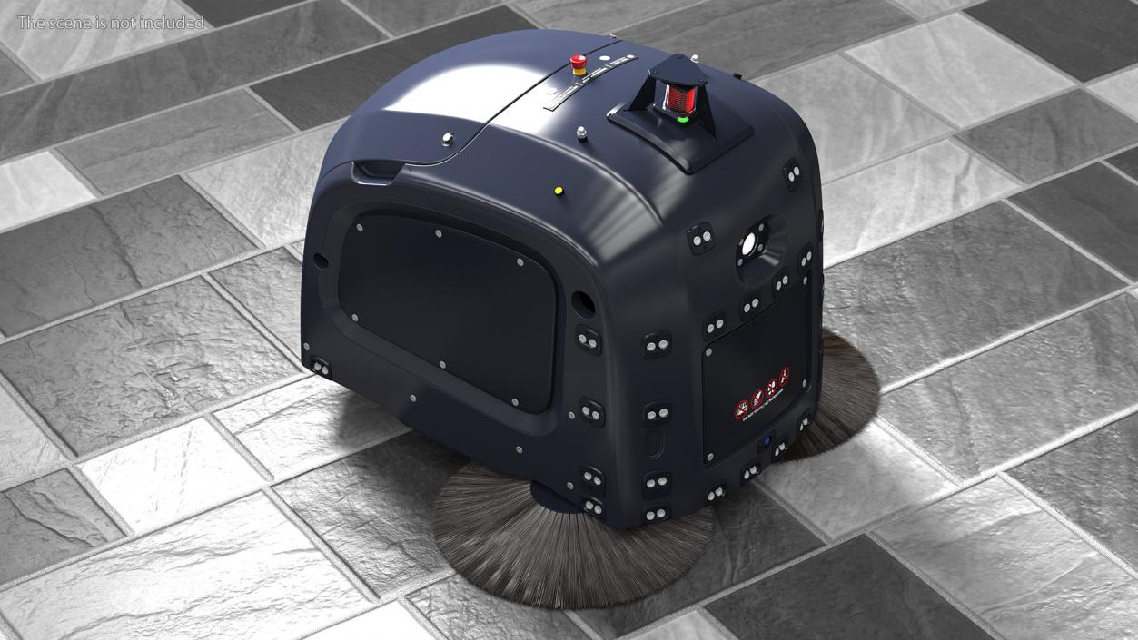 Fully Automated Floor Cleaner 3D model