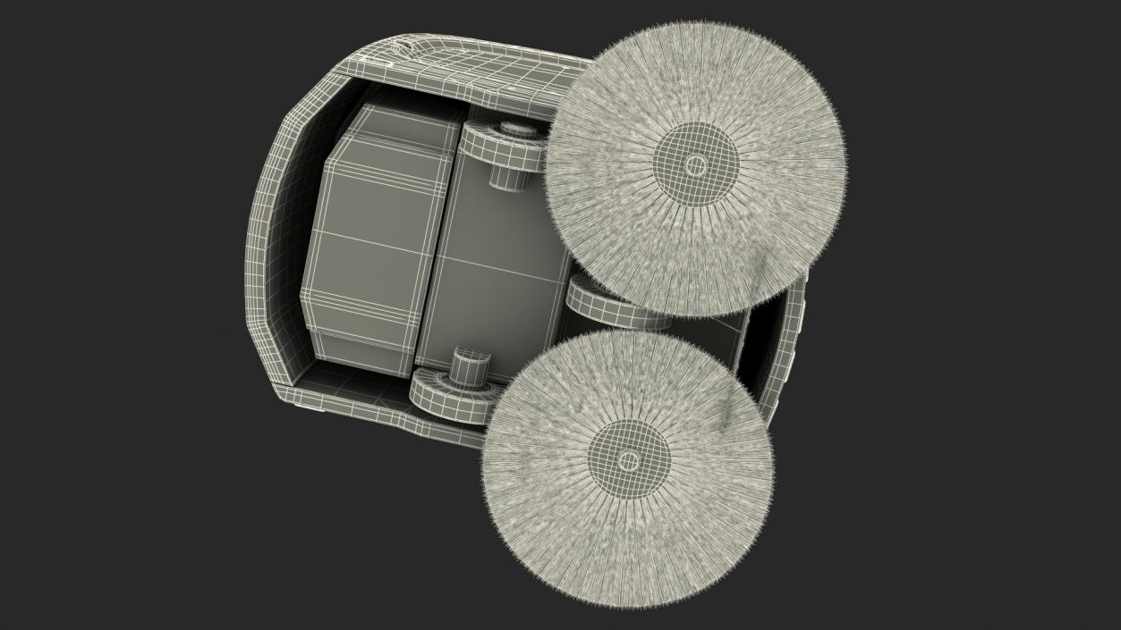 Fully Automated Floor Cleaner 3D model