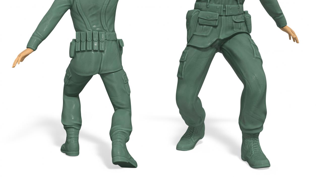 Toy Soldier Assault 3D model