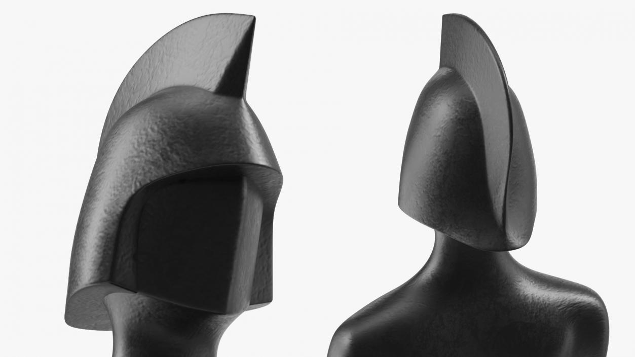 3D BRIT Award Statue Matte model