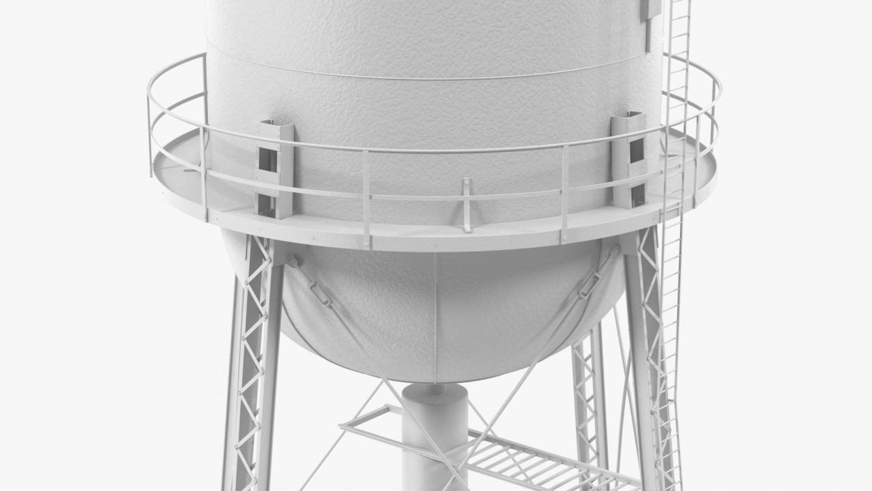 3D model Water Tower No1