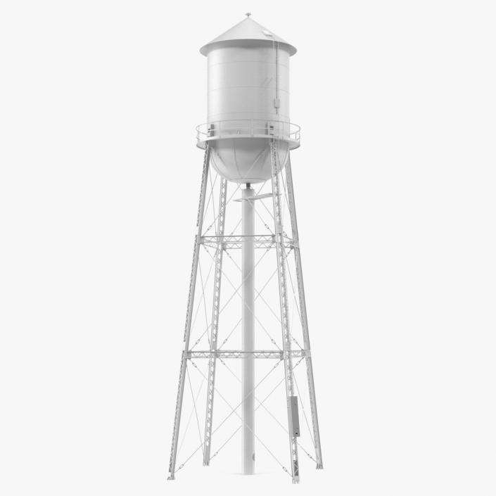 3D model Water Tower No1