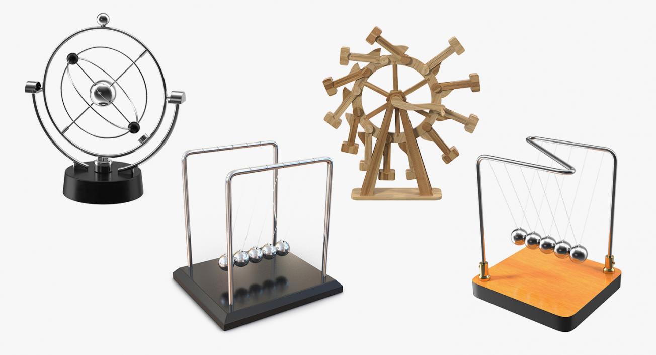 3D Perpetual Motion Machines Collection 3 model