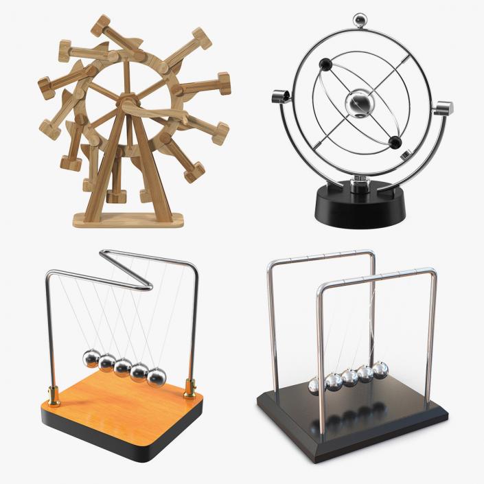 3D Perpetual Motion Machines Collection 3 model