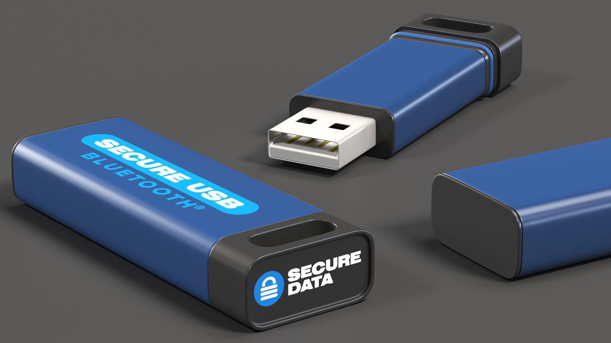 USB Flash Drives Collection 3D