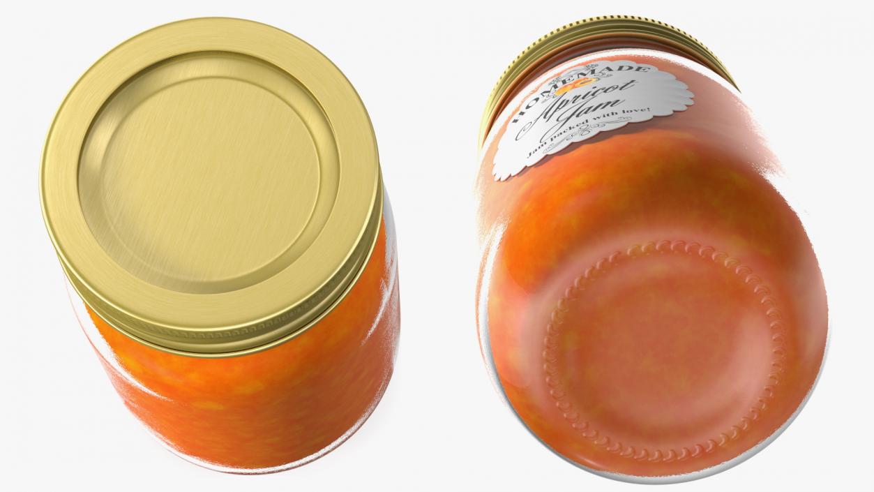 3D model Jam Jar Apricot