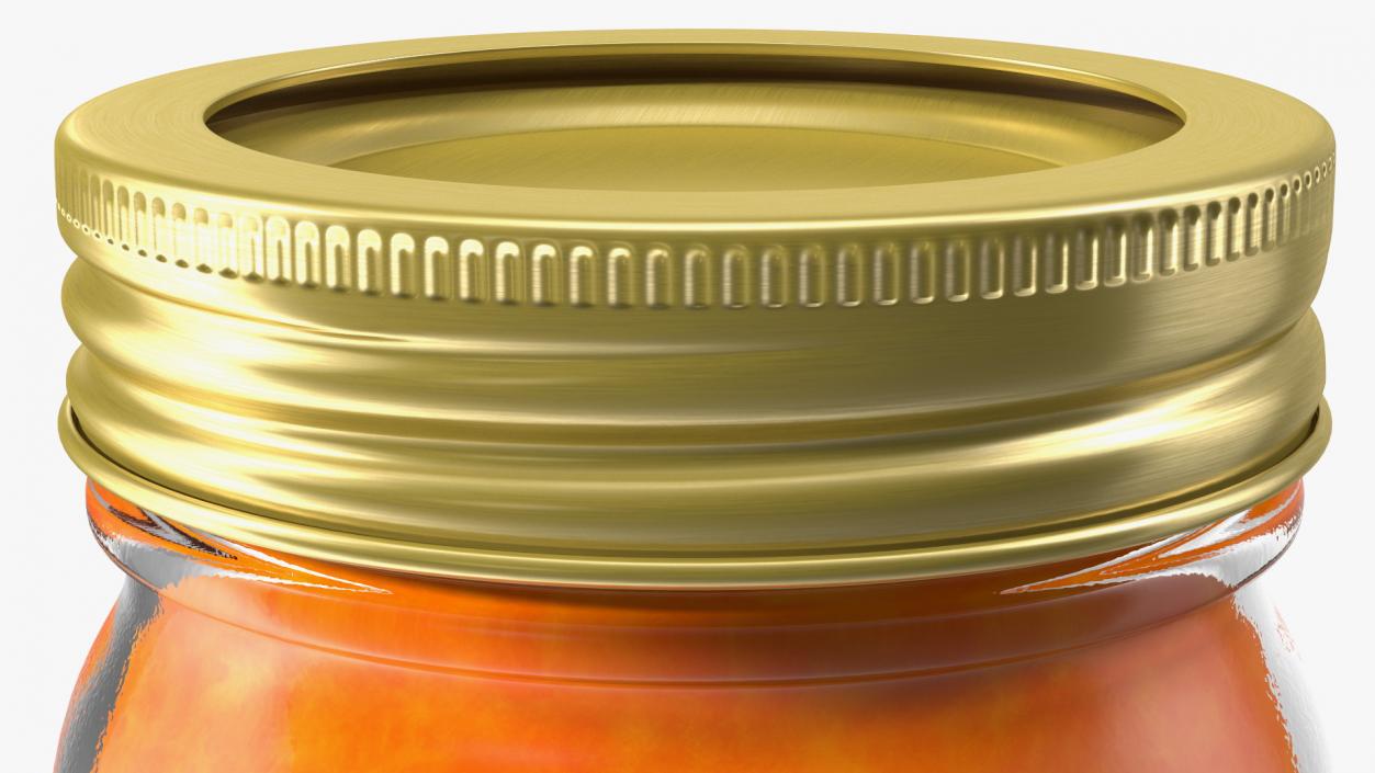 3D model Jam Jar Apricot