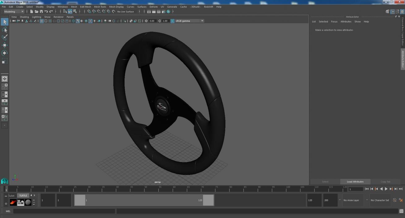 3D model Lite Polyurethane Steering Wheel Schmitt