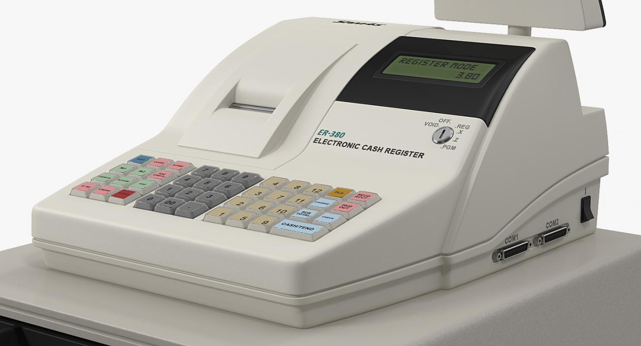 Electronic Cash Register 3D model