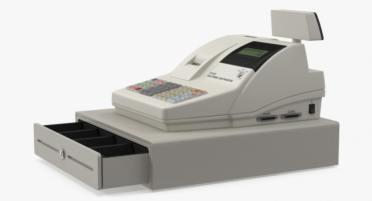 Electronic Cash Register 3D model