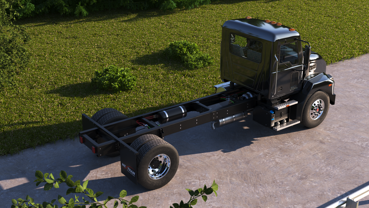 3D Mack MD6 Medium-Duty Truck