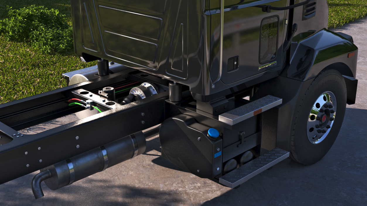 3D Mack MD6 Medium-Duty Truck