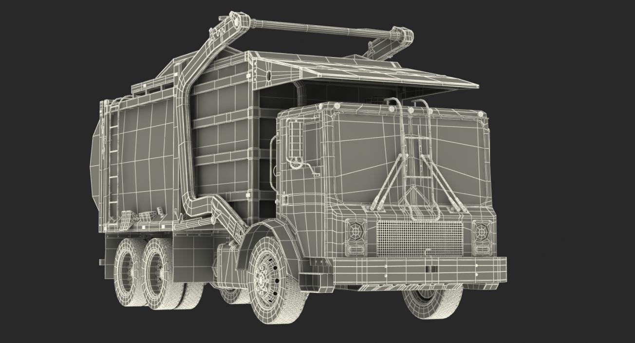 Trash Truck Generic 3D model