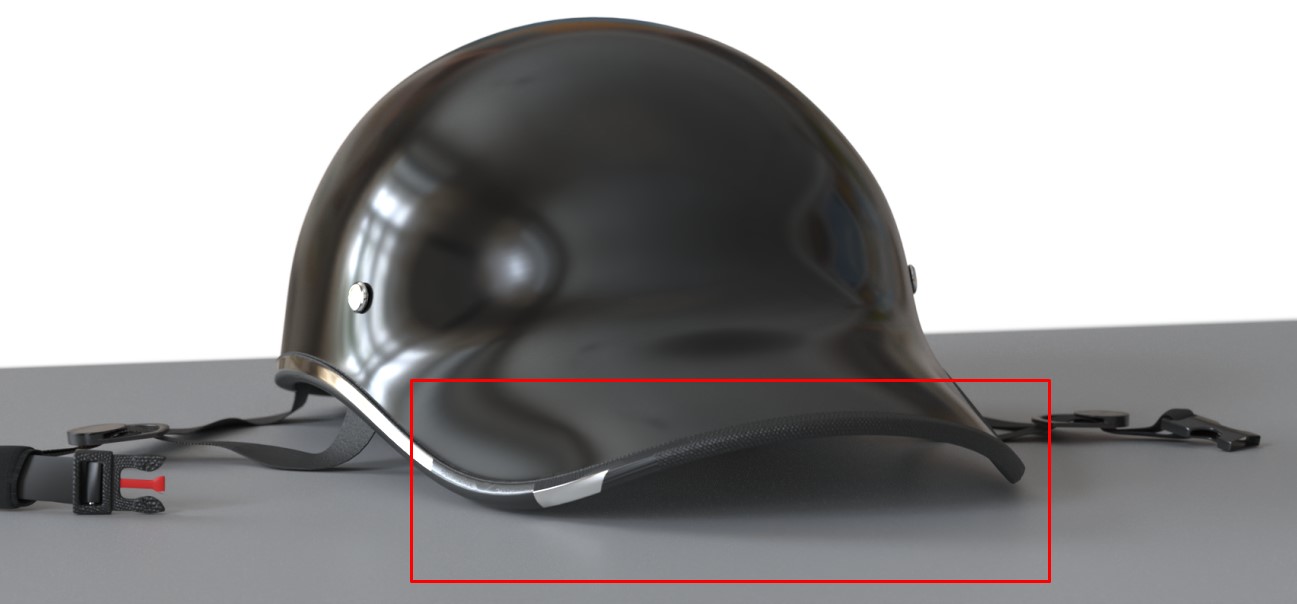 3D model Bike Helmet Black Leather