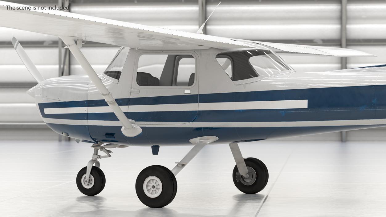 Multipurpose Civil Aircraft Generic Rigged 3D