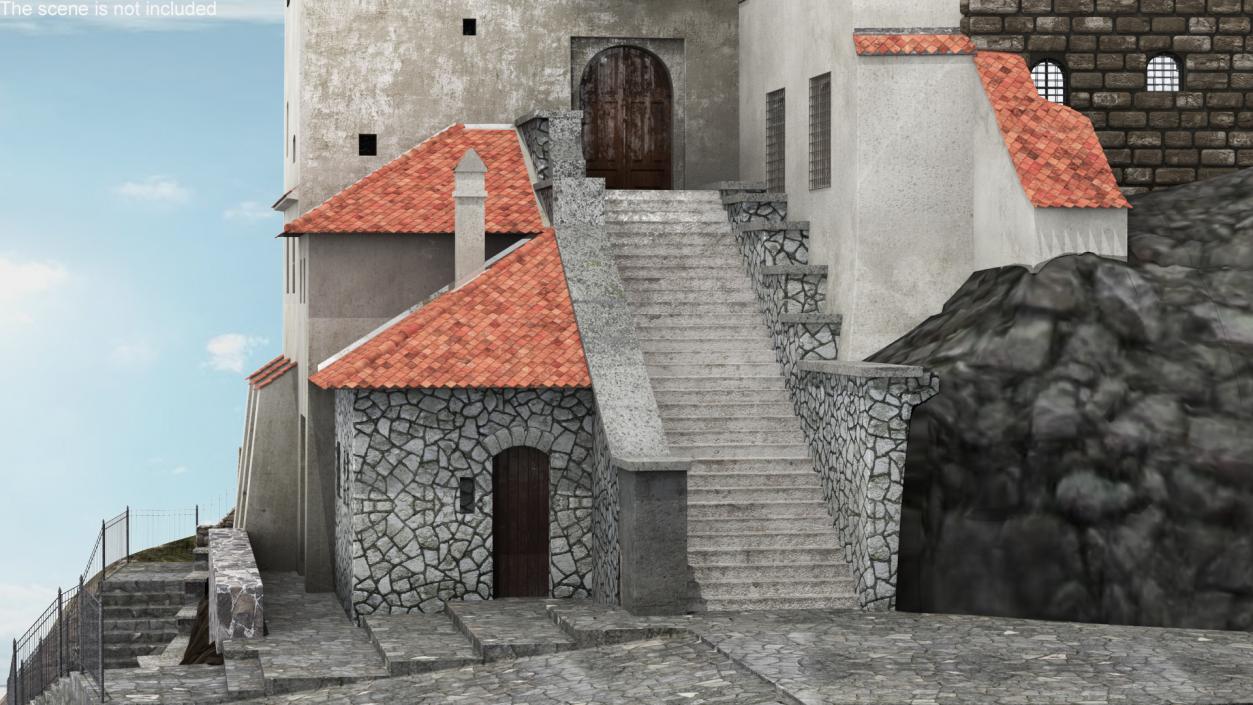 3D model Bran Draculas Castle