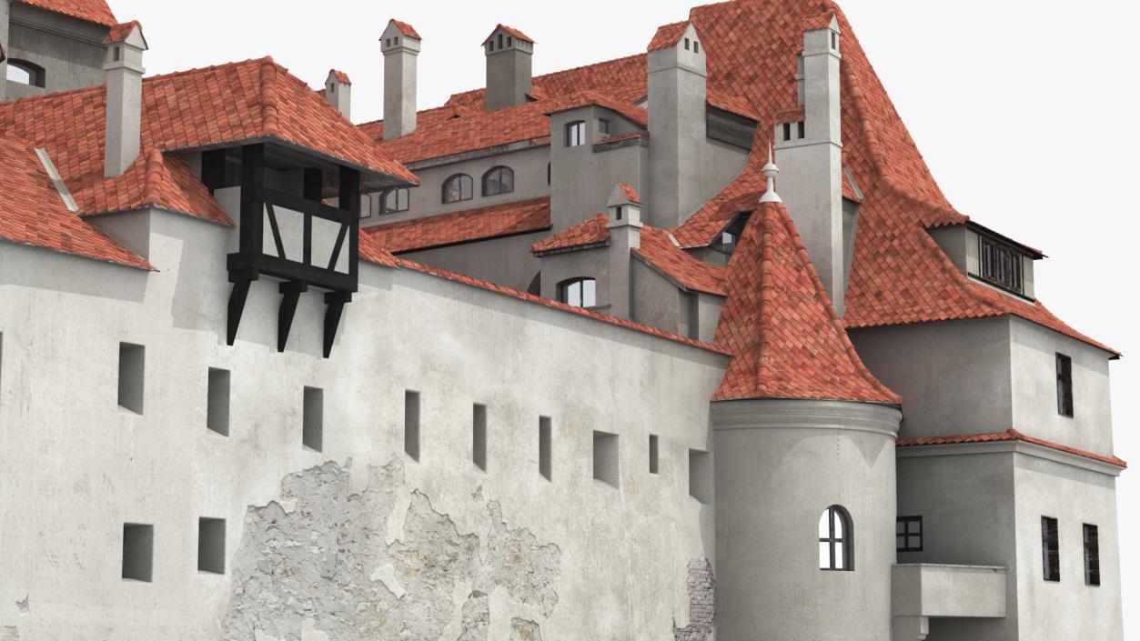 3D model Bran Draculas Castle