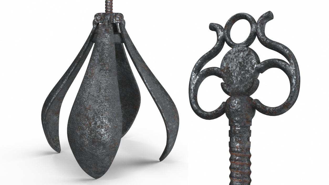 Medieval Torture Instruments Set 3D