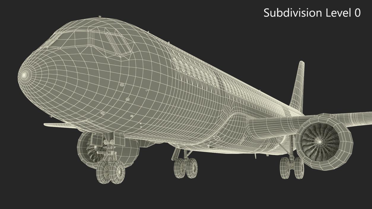 3D Single Aisle Airliner