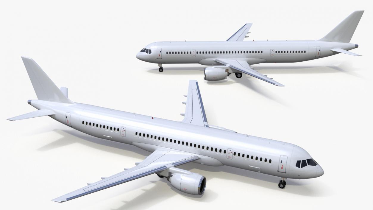 3D Single Aisle Airliner