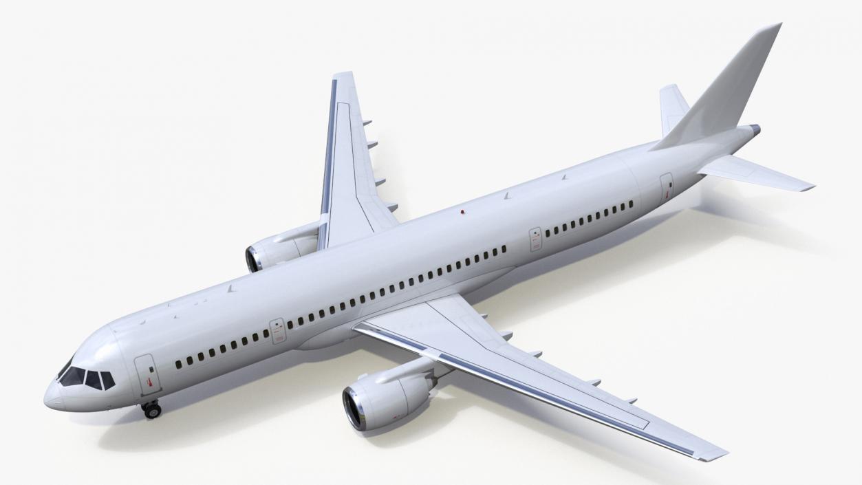 3D Single Aisle Airliner